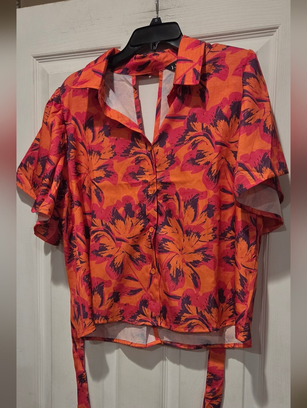 J.NNA BUTTON UP BLOUSE